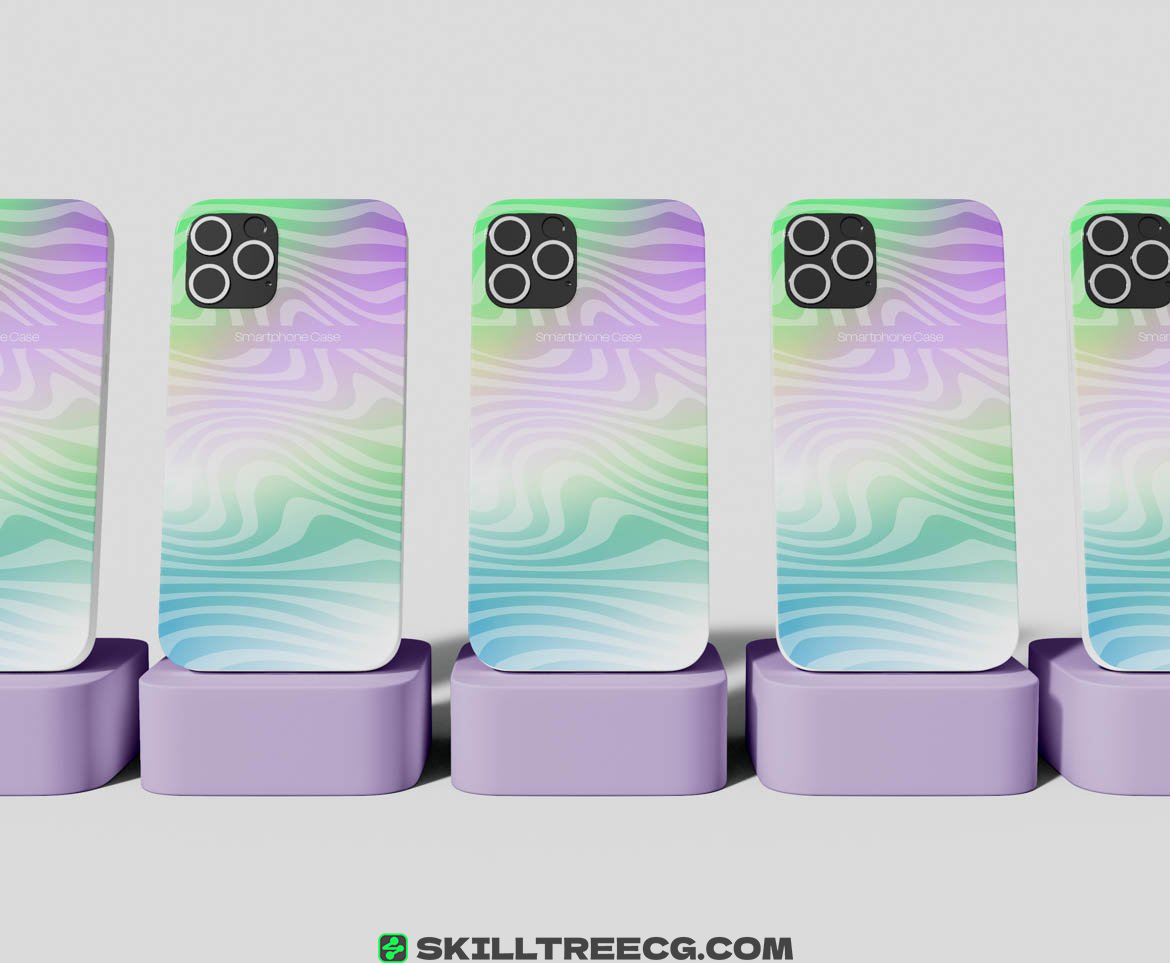 图片[3]-Smartphone Cases Mockup（309567）-技能树